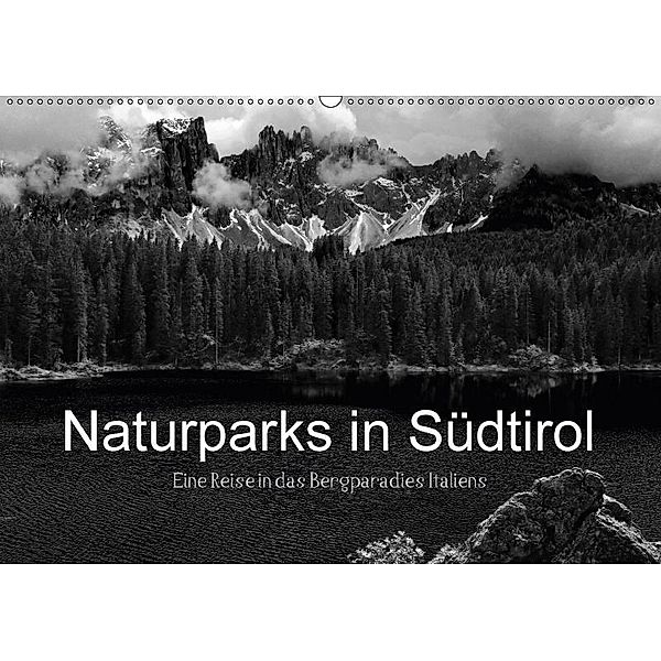 Naturparks in Südtirol (Wandkalender 2017 DIN A2 quer), Günter Linderer