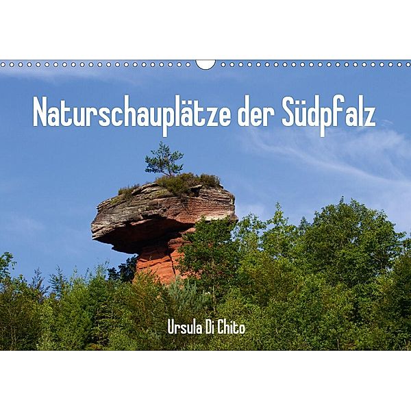 Naturschauplätze der Südpfalz (Wandkalender 2021 DIN A3 quer), Ursula Di Chito