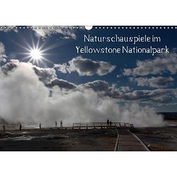 Naturschauspiele im Yellowstone Nationalpark / CH-Version (Wandkalender 2015 DIN A3 quer), Rudolf Friederich