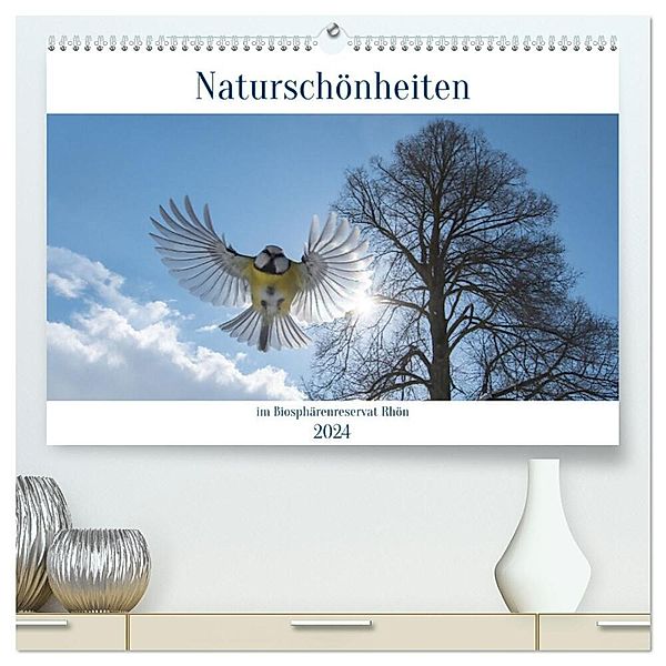 Naturschönheiten im Biosphärerenreservat Rhön (hochwertiger Premium Wandkalender 2024 DIN A2 quer), Kunstdruck in Hochglanz, Manfred Hempe