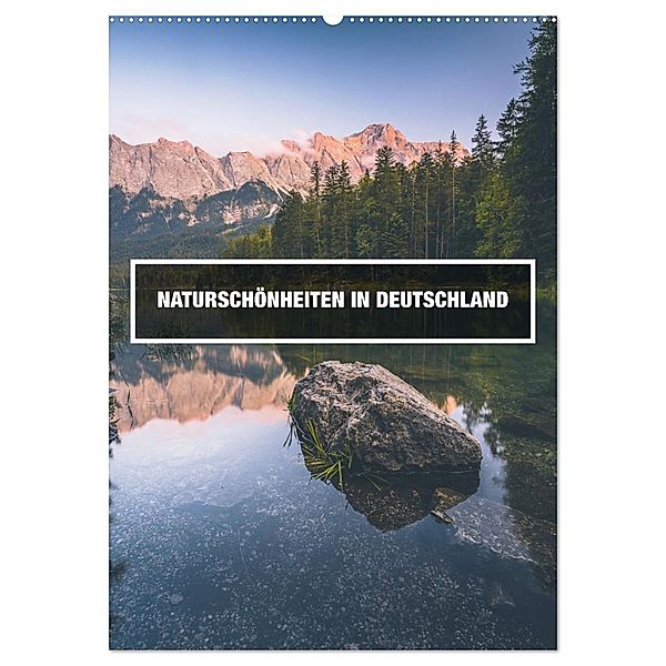 Naturschönheiten in Deutschland (Wandkalender 2024 DIN A2 hoch), CALVENDO Monatskalender, Calvendo, David Becker - Beckerworks