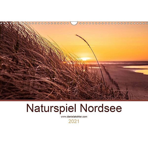 Naturspiel Nordsee (Wandkalender 2021 DIN A3 quer), Daniela Kohler