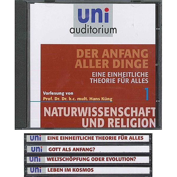 Naturwissenschaft und Religion, 7 CDs, Hans Küng