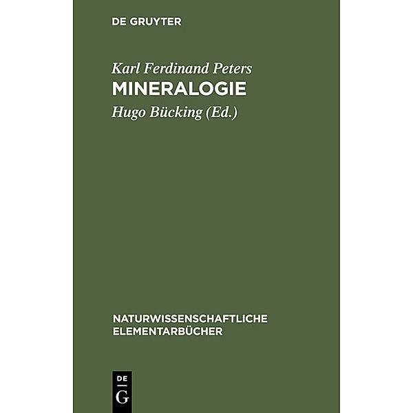 Naturwissenschaftliche Elementarbücher / Mineralogie, Karl Ferdinand Peters