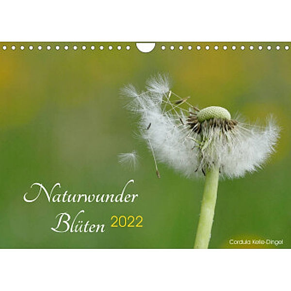 Naturwunder Blüten (Wandkalender 2022 DIN A4 quer), Cordula Kelle-Dingel CoKeDi-Photographie