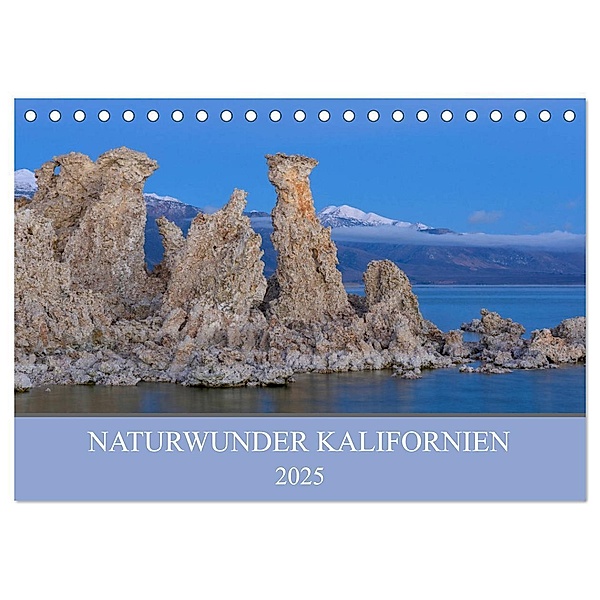 Naturwunder Kalifornien (Tischkalender 2025 DIN A5 quer), CALVENDO Monatskalender, Calvendo, Christian Heeb