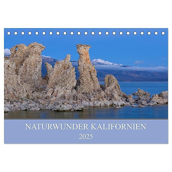 Naturwunder Kalifornien (Tischkalender 2025 DIN A5 quer), CALVENDO Monatskalender, Calvendo, Christian Heeb