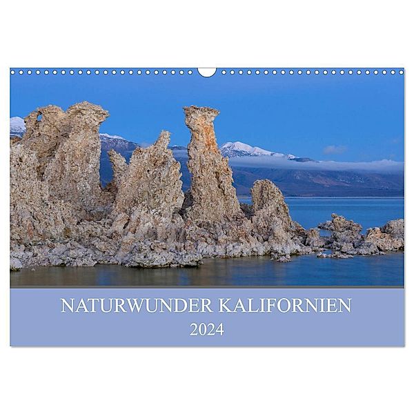 Naturwunder Kalifornien (Wandkalender 2024 DIN A3 quer), CALVENDO Monatskalender, Christian Heeb