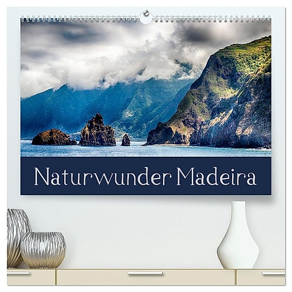Naturwunder Madeira (hochwertiger Premium Wandkalender 2024 DIN A2 quer), Kunstdruck in Hochglanz, Hans Werner Partes