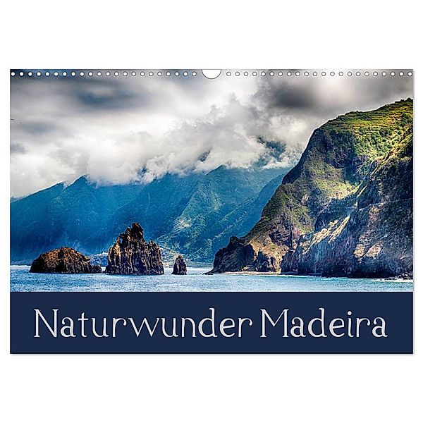 Naturwunder Madeira (Wandkalender 2024 DIN A3 quer), CALVENDO Monatskalender, Hans Werner Partes