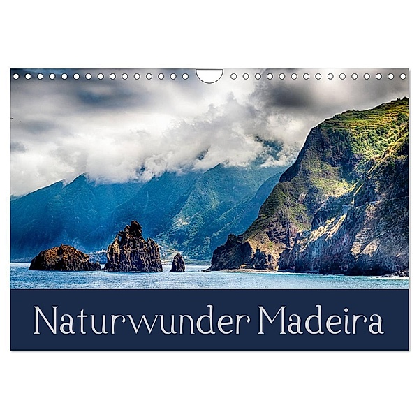 Naturwunder Madeira (Wandkalender 2024 DIN A4 quer), CALVENDO Monatskalender, Hans Werner Partes