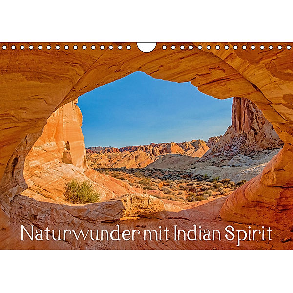 Naturwunder mit Indian Spirit (Wandkalender 2019 DIN A4 quer), Rudolf Wegmann