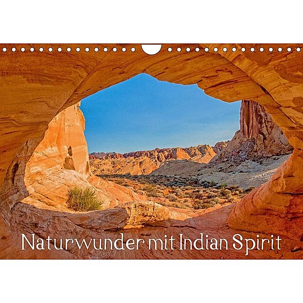 Naturwunder mit Indian Spirit (Wandkalender 2023 DIN A4 quer), Rudolf Wegmann