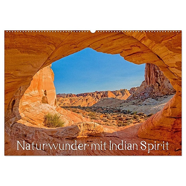 Naturwunder mit Indian Spirit (Wandkalender 2024 DIN A2 quer), CALVENDO Monatskalender, Rudolf Wegmann
