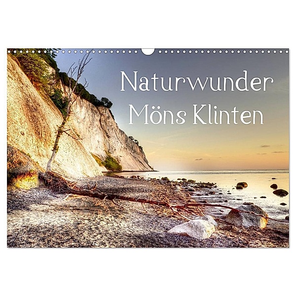 Naturwunder Möns Klinten (Wandkalender 2024 DIN A3 quer), CALVENDO Monatskalender, Kordula Vahle