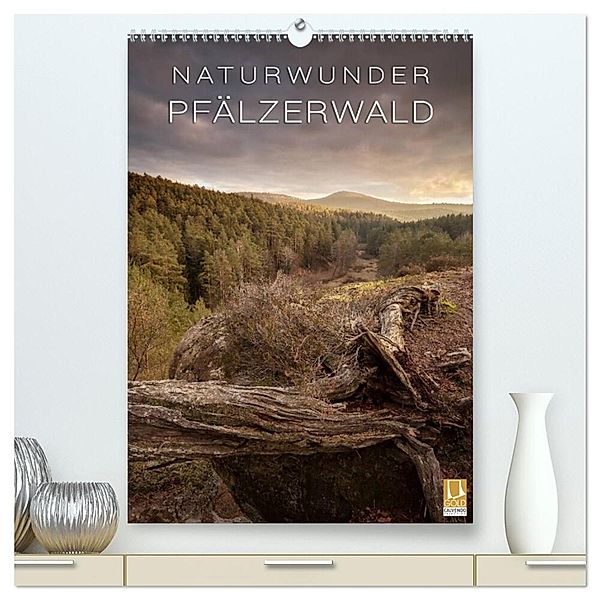 NATURWUNDER PFÄLZERWALD (hochwertiger Premium Wandkalender 2024 DIN A2 hoch), Kunstdruck in Hochglanz, Raik Krotofil