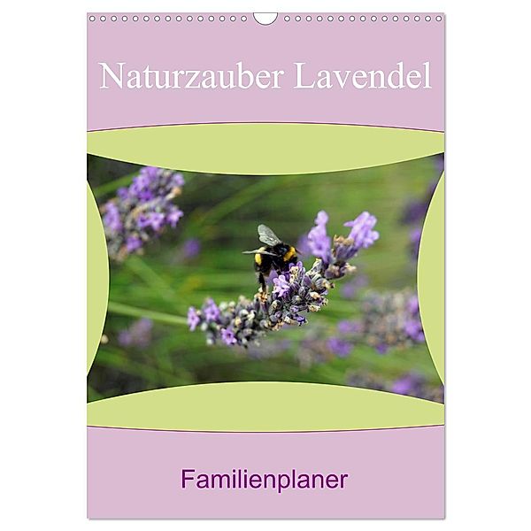 Naturzauber Lavendel - Familienplaner (Wandkalender 2025 DIN A3 hoch), CALVENDO Monatskalender, Calvendo, Babett Paul - Babett's Bildergalerie