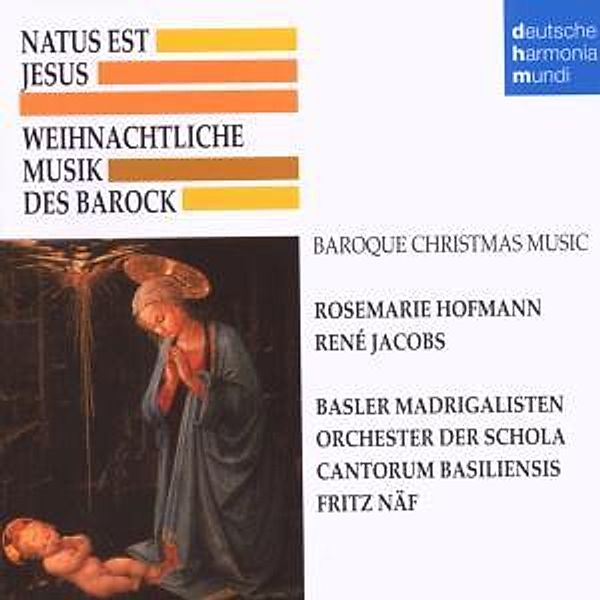 Natus Est Jesus-Barocke Weihnachtsmusik, Schola Cantorum Basiliensis, Jacobs, Junghänel