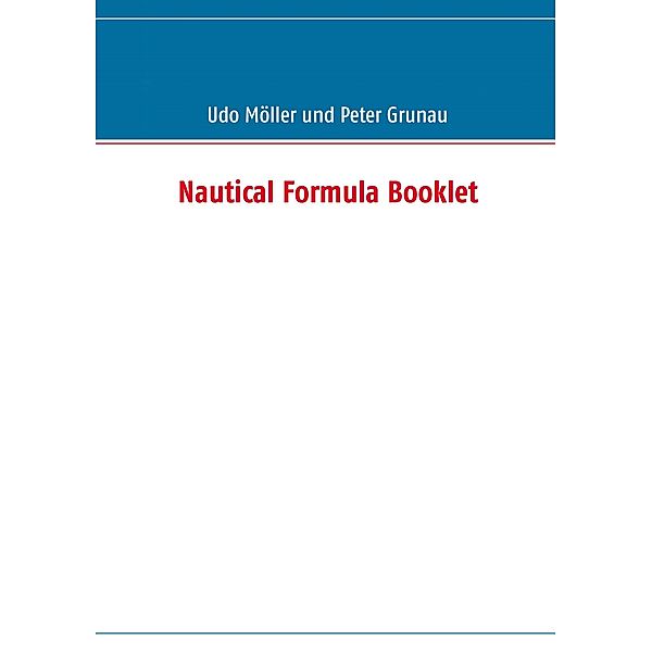 Nautical Formula Booklet, Udo Möller, Peter Grunau