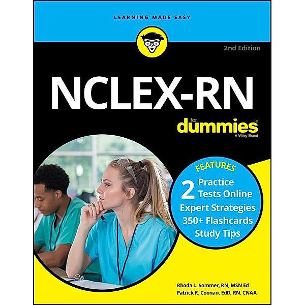 NCLEX-RN For Dummies with Online Practice Tests, Rhoda L. Sommer, Patrick R. Coonan