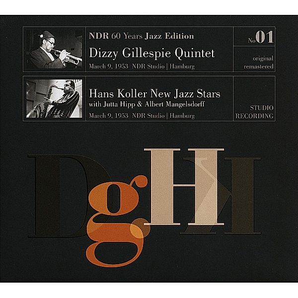 Ndr 60 Years Jazz Edition Vol.1-Ndr Studio,Hambur (Vinyl), Dizzy Quintet Gillespie, Hans New Jazz Sta Koller