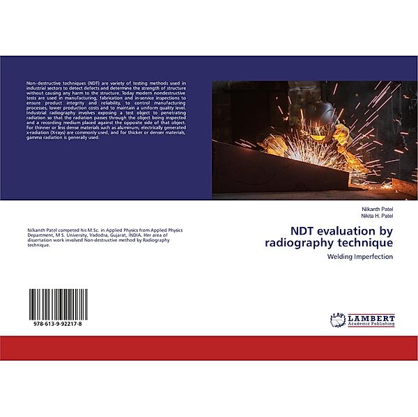 NDT evaluation by radiography technique, Nilkanth Patel, Nikita H. Patel