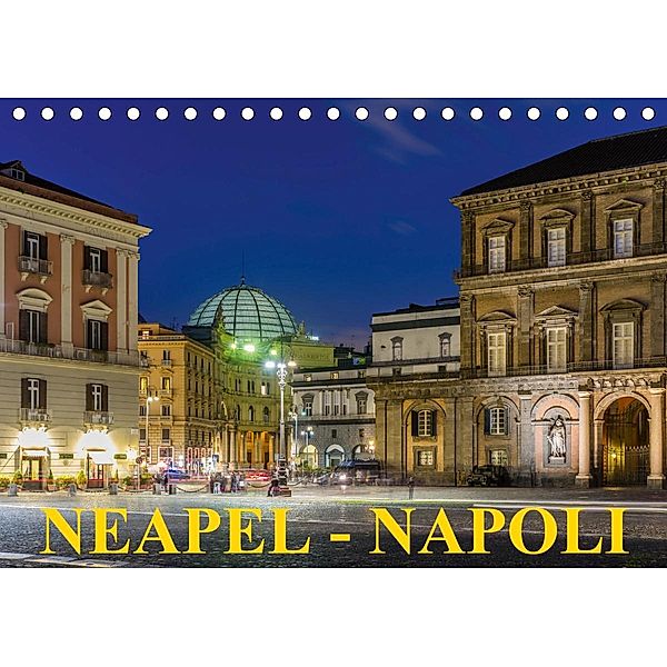 Neapel - Napoli (Tischkalender 2021 DIN A5 quer), Enrico Caccia