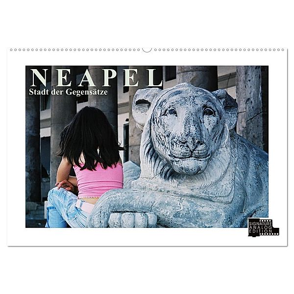 Neapel - Stadt der Gegensätze (Wandkalender 2025 DIN A2 quer), CALVENDO Monatskalender, Calvendo, Walter J. Richtsteig