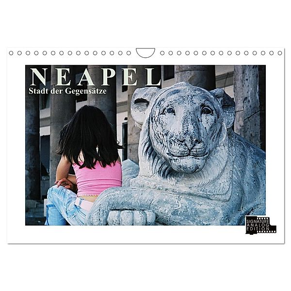 Neapel - Stadt der Gegensätze (Wandkalender 2025 DIN A4 quer), CALVENDO Monatskalender, Calvendo, Walter J. Richtsteig