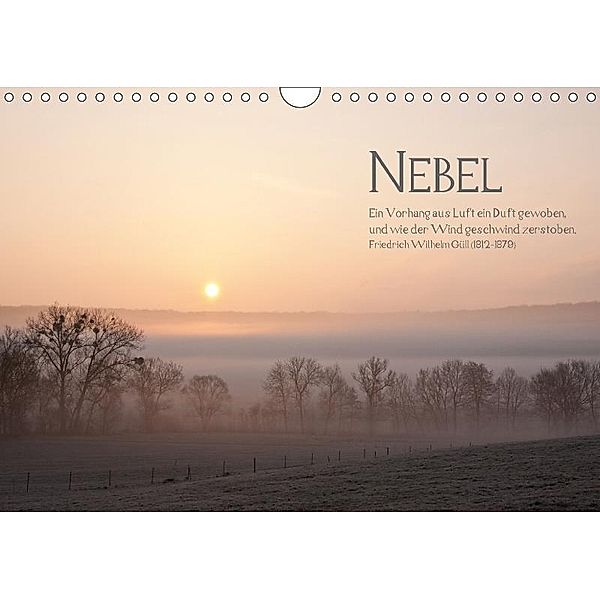 NEBEL (Wandkalender 2017 DIN A4 quer), Heiko Kapeller