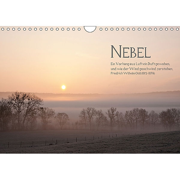 NEBEL (Wandkalender 2019 DIN A4 quer), Heiko Kapeller