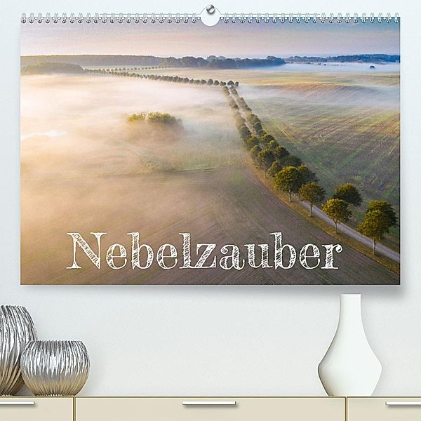Nebelzauber (Premium, hochwertiger DIN A2 Wandkalender 2023, Kunstdruck in Hochglanz), Peter Schürholz