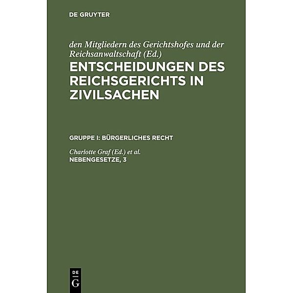 Nebengesetze, 3