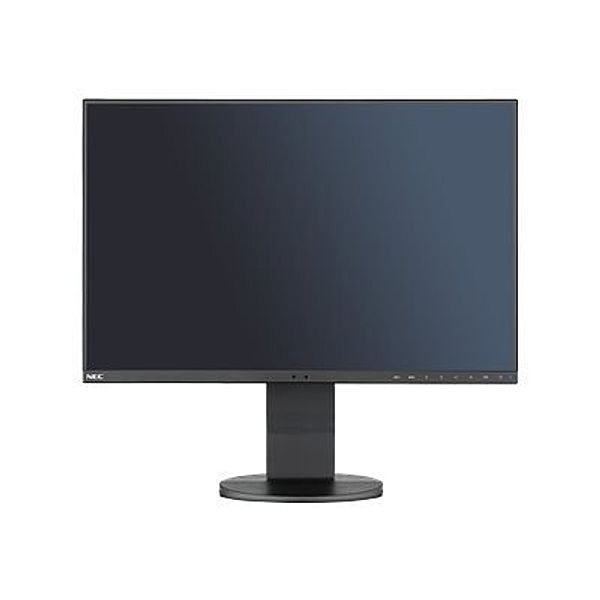 NEC MultiSync EA241WU black 60,96cm 24Zoll LCD monitor LED backlight IPS 1920x1200 DVI-I DP HDMI VGA 150mm height adjustable