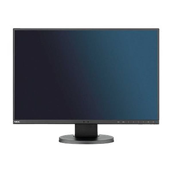 NEC MultiSync EA245WMi-2 black 61cm 24Zoll LCD monitor with LED backlight IPS panel 1920x1200 DVI-I DP HDMI 150mm height adjustable
