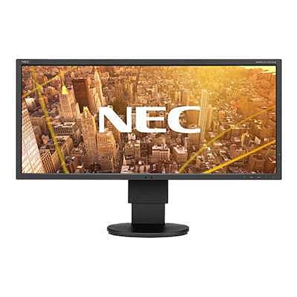 NEC MultiSync EA295WMi 73,66cm 29Zoll UWIDE LCD monitor LED backlight IPS panel 2560x1080 DisplayPort 1.2 2xHDMI height adj. schwarz