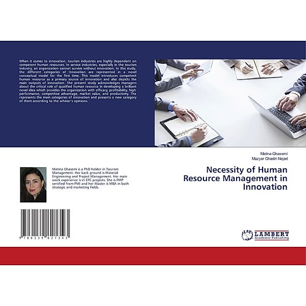 Necessity of Human Resource Management in Innovation, Matina Ghasemi, Mazyar Ghadiri Nejad