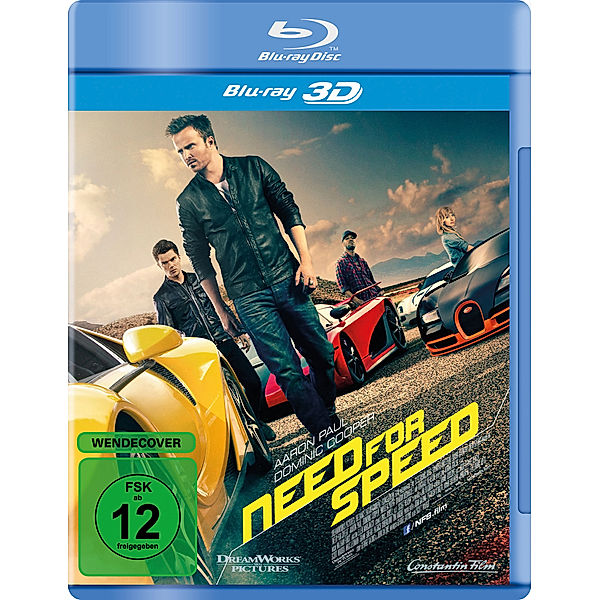 Need for Speed - 3D-Version, George Gatins, John Gatins, George Nolfi