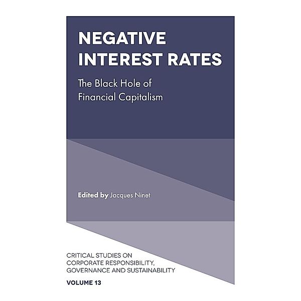 Negative Interest Rates, Jacques Ninet