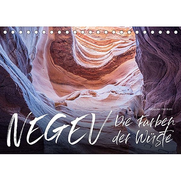 Negev - die Farben der Wüste (Tischkalender 2023 DIN A5 quer), Olaf Bruhn