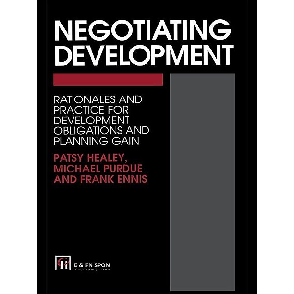 Negotiating Development, F. Ennis, Frank Ennis, P. Healey, Patsy Healey, M. Purdue
