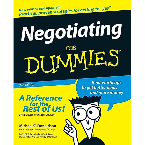 Negotiating For Dummies®, Michael C. Donaldson