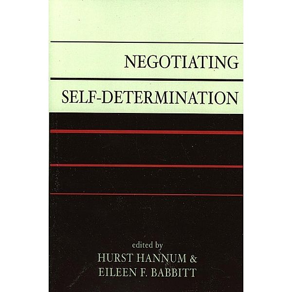 Negotiating Self-Determination