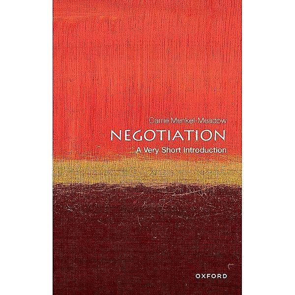 Negotiation: A Very Short Introduction, Carrie Menkel-Meadow