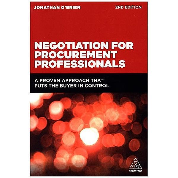 Negotiation for Procurement Professionals, Jonathan O'Brien