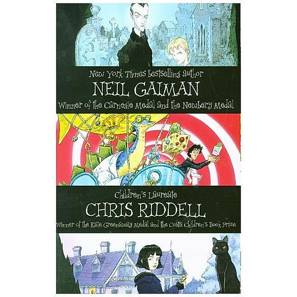 Neil Gaiman & Chris Riddell Box Set, m.  Buch, m.  Buch, m.  Buch, 3 Teile, Neil Gaiman, Chris Riddell