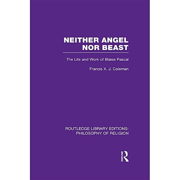 Neither Angel nor Beast, Francis X. J. Coleman