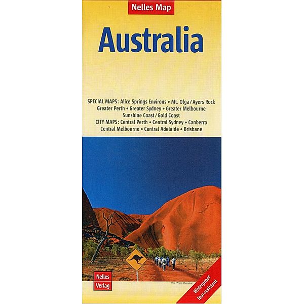 Nelles Map Landkarte Australia