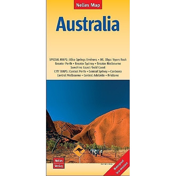 Nelles Map Landkarte Australia