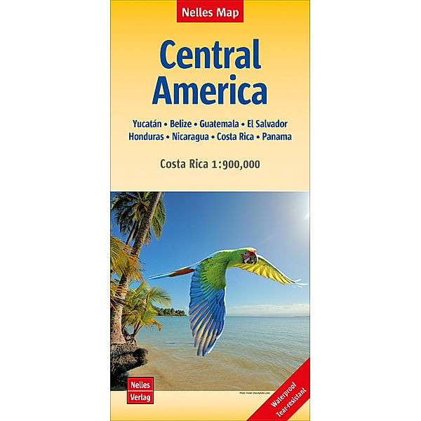 Nelles Map Landkarte Central America | Mittelamerika; .